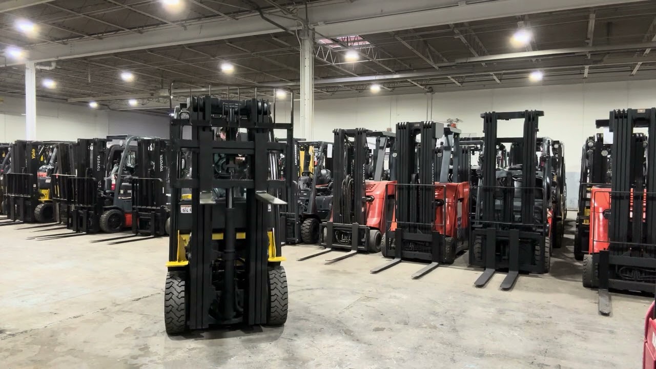 2021 Yale GLC050VX 5000lbs Capacity Used LP Gas Forklift - U5885V