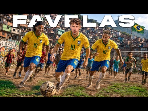 Ho Giocato a CALCIO nelle FAVELAS del BRASILE 🇧🇷⚽️ Italia vs Brasile