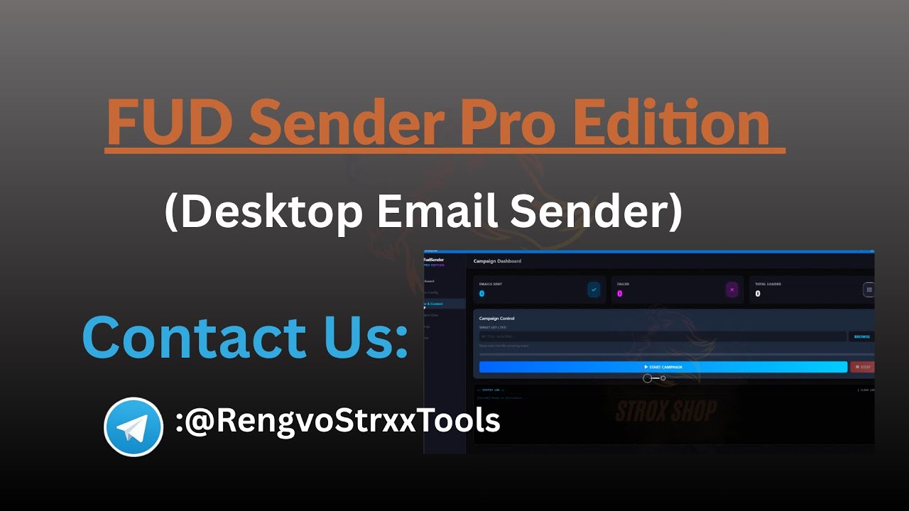 FUD Sender Pro Edition | RengvoStrxxTools