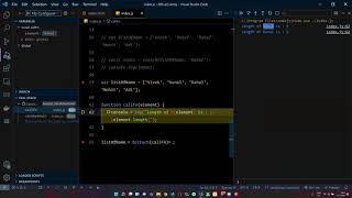021 -- Javascript -- Array -- Part2 -- forEach Method