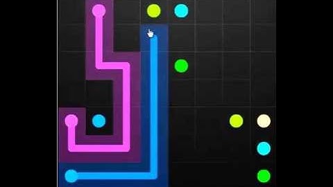 flow game facebook - beginners pack level 99 Connect the dots