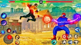 Superhero Fighting Game - Fighting Gameplay Walkthrough Part 1 (iOS, Android) screenshot 4