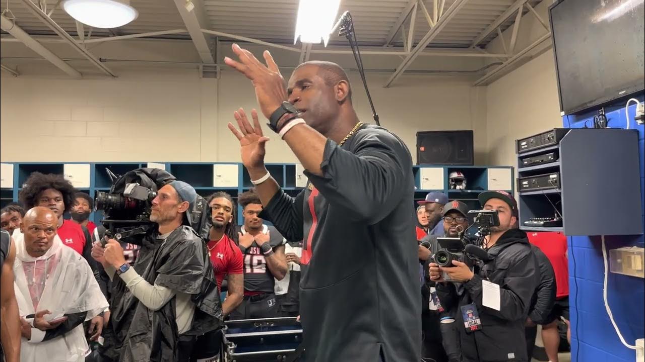 Deion Sanders Post Game Speech vs Southern YouTube