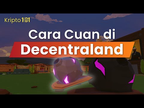 Cara Menghasilkan Uang di Metaverse Decentraland lewat jual NFT di Wondermine - Panduan Pemula