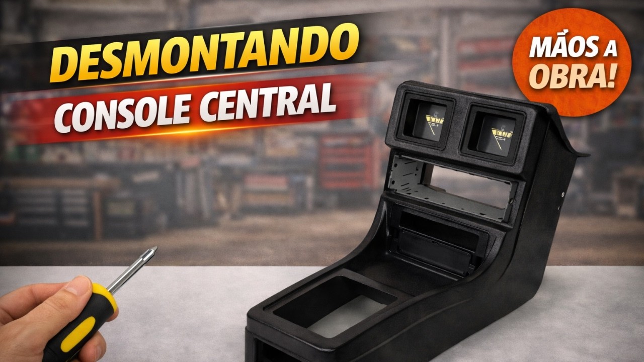 PASSAT GTS POINTER 86 - DESMONTANDO O CONSOLE CENTRAL - YouTube