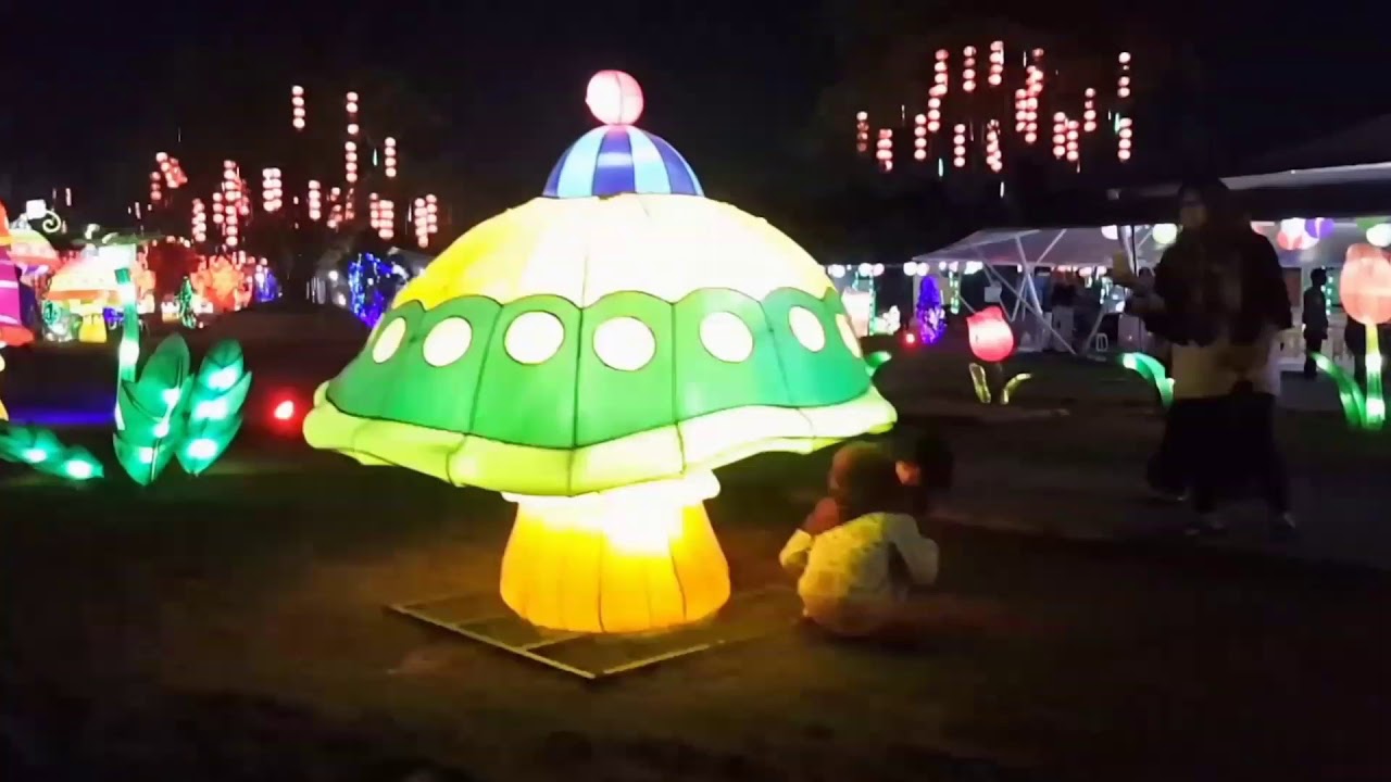 Keren Nih Lantern Festival Taman Lampu Nyala2 Maze Market Tangerang