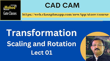 Transformation 01 Scaling and Rotation