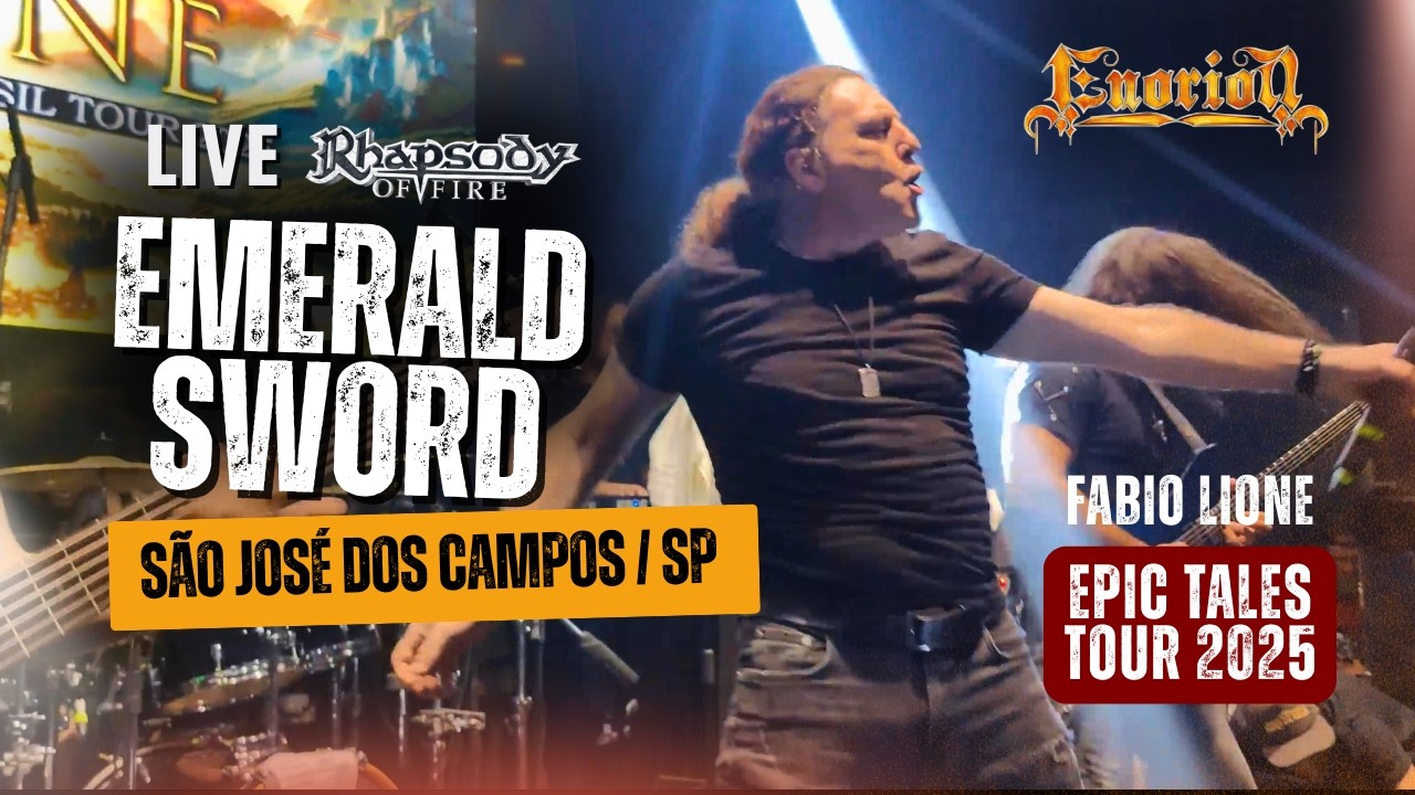 Emerald Sword (Rhapsody) – Fabio Lione & Enorion | São José dos