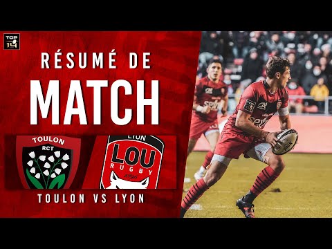 Résumé Toulon/Lyon TOP14 J11