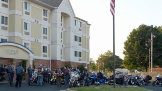 Patriot Guard Riders escort veteran’s body through the Ozarks