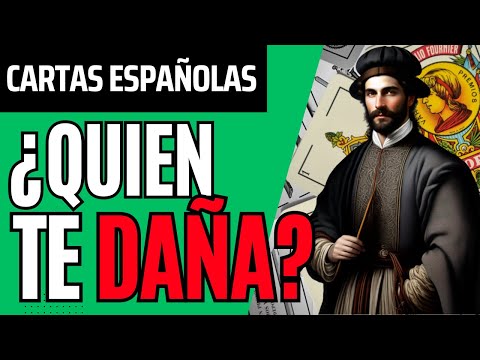 Descubre Quién te hará daño. Tirada de las Figuras de la Corte en las Cartas Españolas
