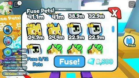 What will happen if you fuse 3 golden cyber fox and 1 gold robot