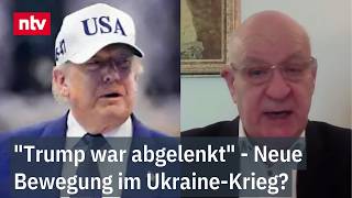 Die USA könnten sich nun  wieder aktiver um Ukraine-Gespräche bemühen, erklärt Richter| ntv