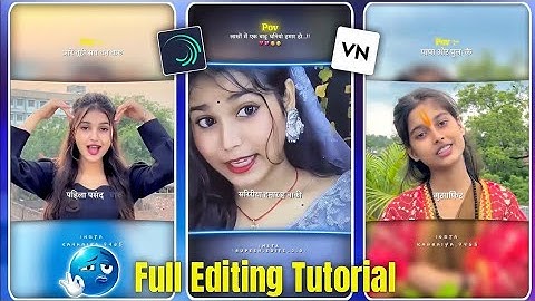 Instagram trending reels editing | alight motion reels editing | Lyrics Reels video Editing