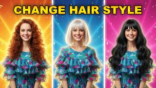 How to Change Hairstyle and Hair Color Instantly? screenshot 2