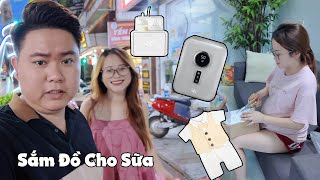 Cuối Tuần Unbox Và Đi Sắm Đồ Sơ Sinh Cho Bé Sữa | ĐI CÙNG VINH GẤU