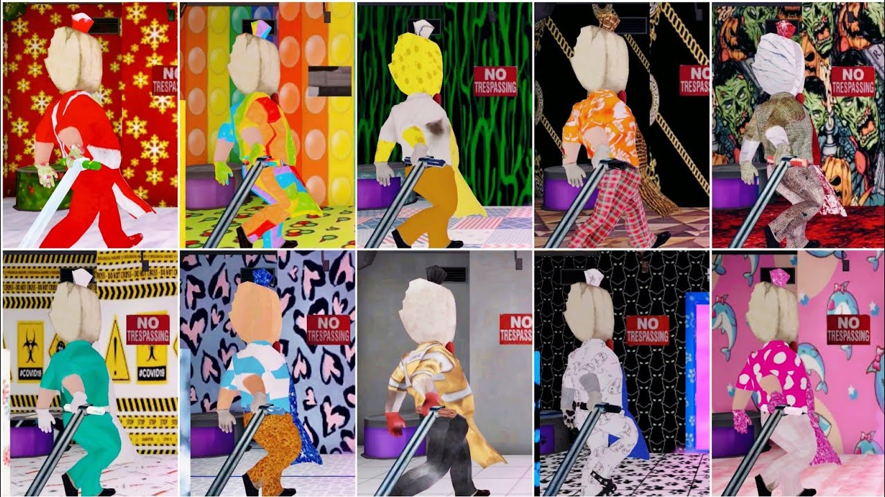 Ice Scream 4 All Mods Game Over | Ice Scream 4