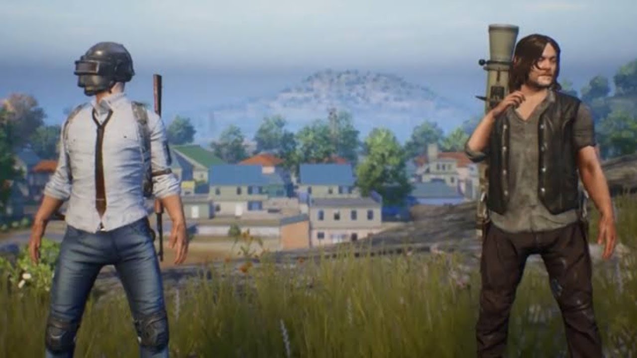 Мотоцикл Дэрила PUBG mobile