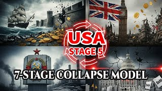 7-Stage Collapse Model of Great Empires: Spanish, British, Soviet – USA Is Now Deep in Stage 5