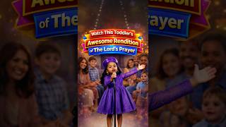 The Moment This Toddler Sang Left Everyone Speechless #prayer #faith #emotional