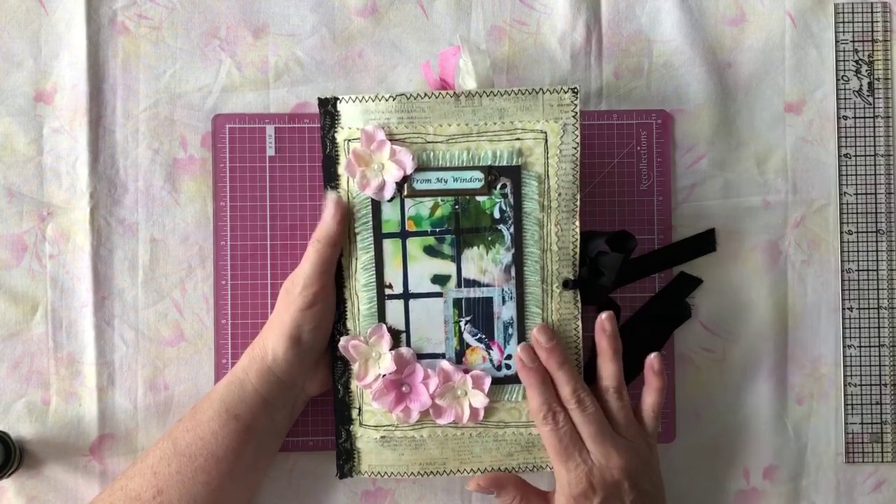 From My Window Journal DTP for EllsieBeLs BookShelf feat. Window's Garden Journal Kit YouTube