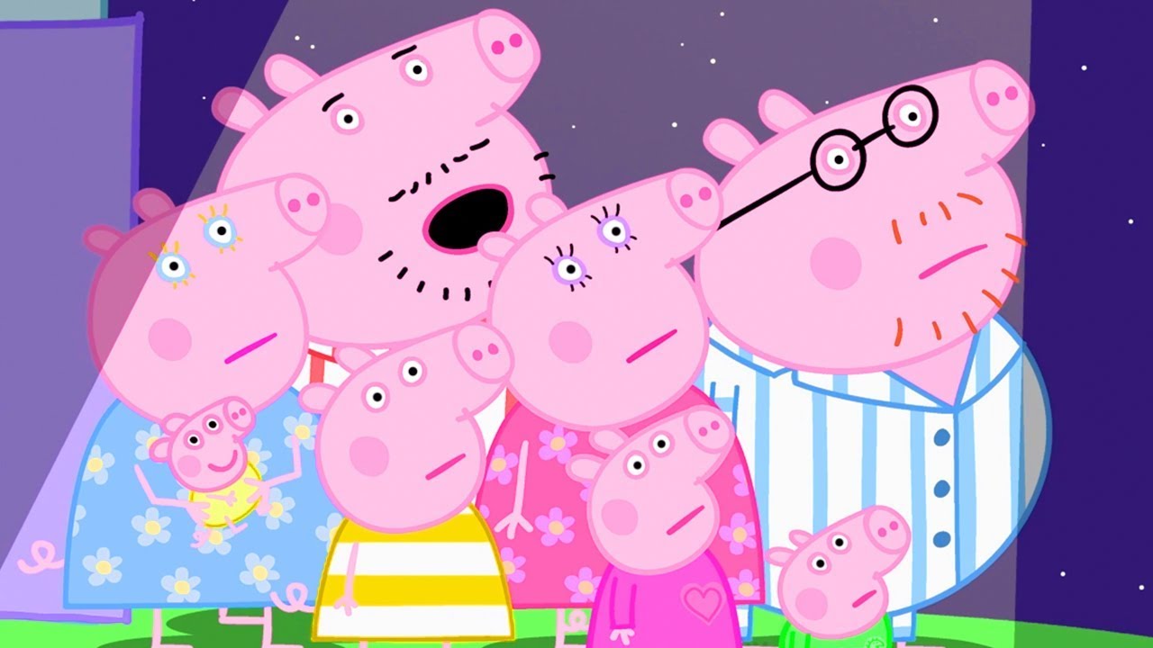 Peppa Pig Official Channel | The Noisy Night at Peppa Pig's Cousin