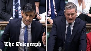 video: Starmer ‘scaremongering’ over Tory NI plans, says Sunak