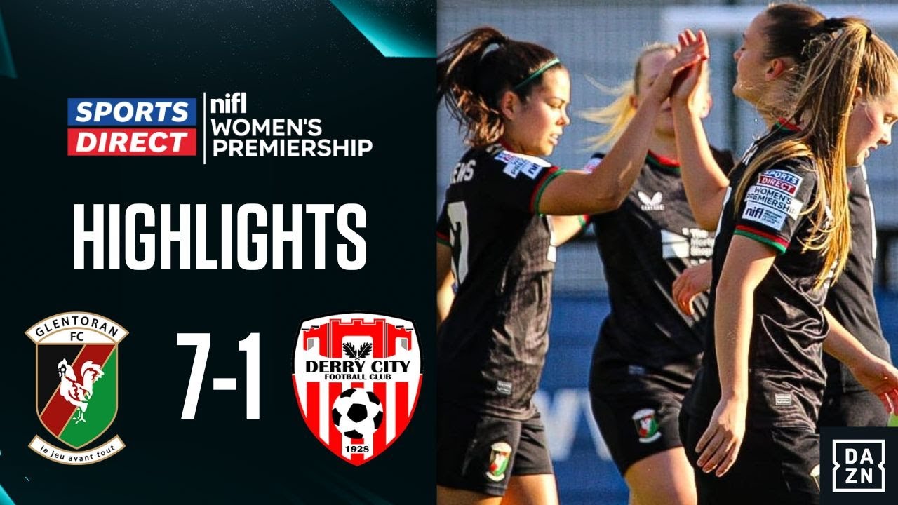 GLENS move top! | Glentoran Women 7-1 Derry City Women | 