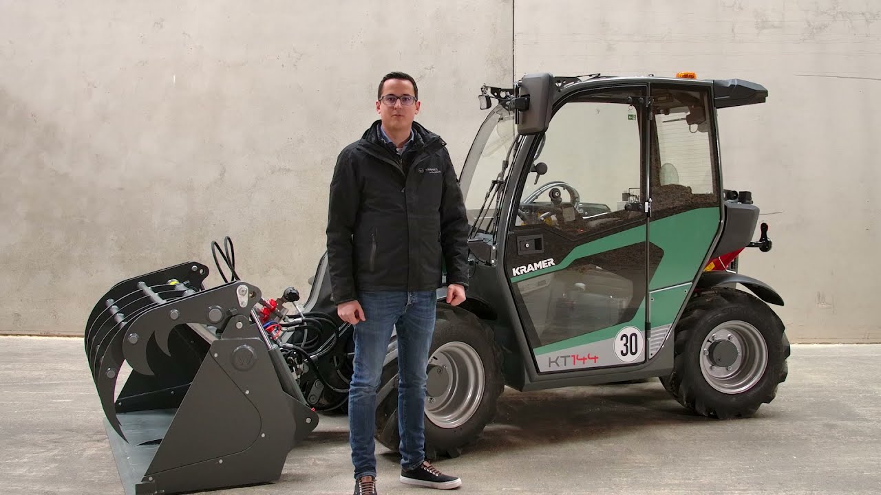 Kramer Teleskoplader KT144: Das leistungsstarke Kompaktgenie | DE