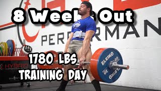 EASY 807.5 kg Training Total | 8 Weeks Out