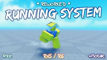 Running System REWORK | Mobile Support, R15, R6, VFX | Roblox Studio
