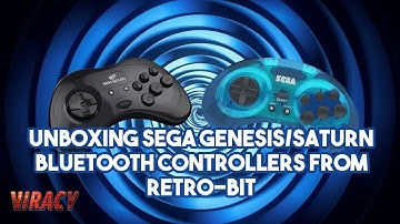 Unboxing Sega Genesis/Saturn Bluetooth Controllers from Retro-Bit