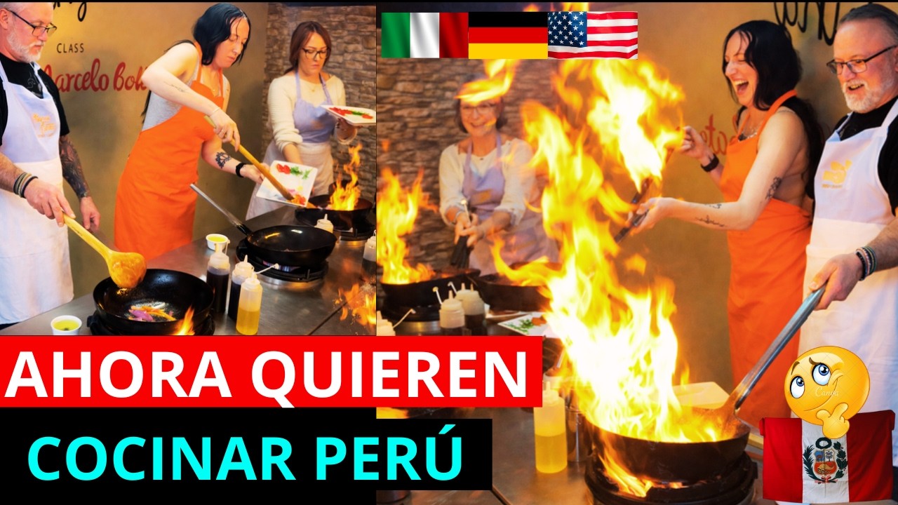 ¡YA NO SOLO COMEN! EL MUNDO AHORA COCINA PERUANO