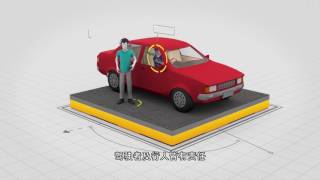 SAFE STEPS Road Safety: 行人 (Simplified Chinese : Pedestrians)
