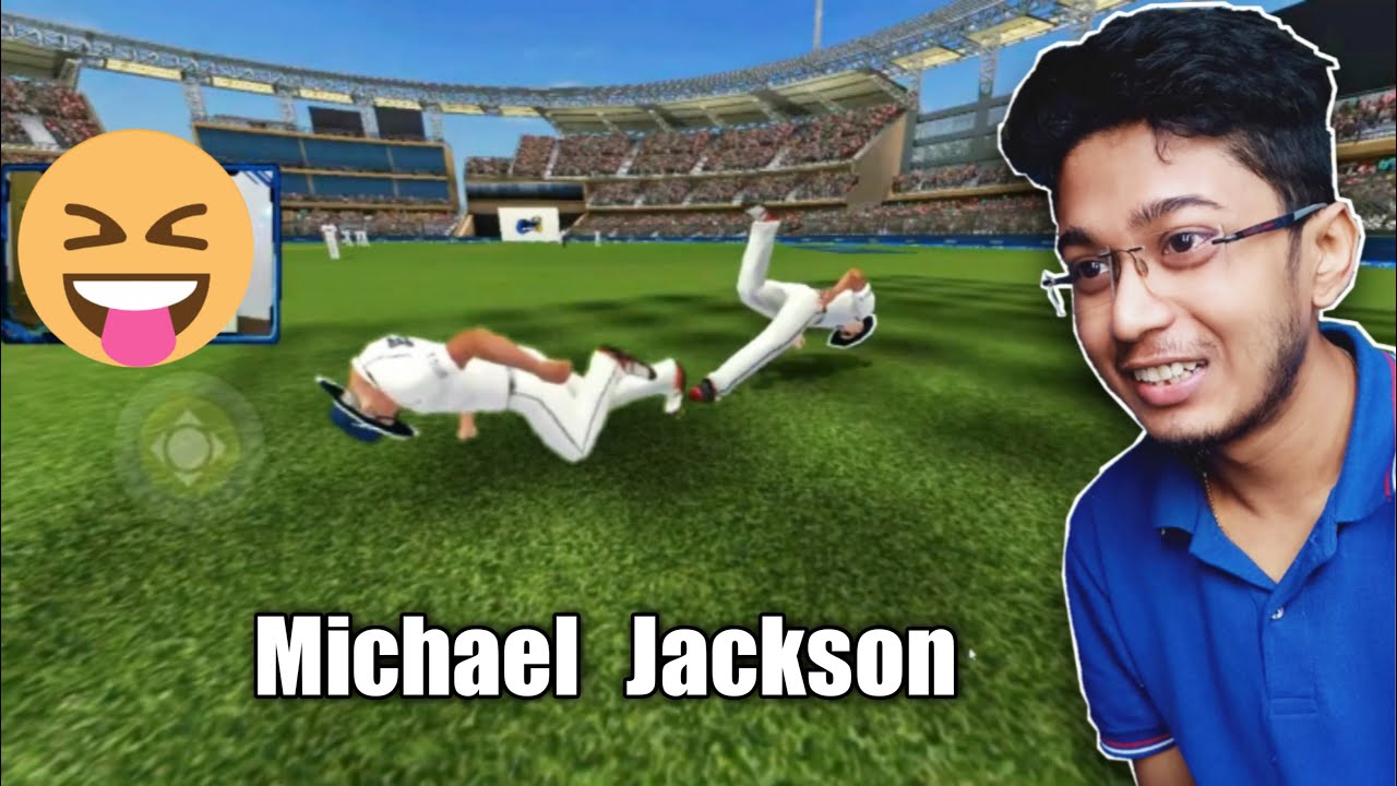 Michael Jackson Fielder in WCC3 || New Glitches & Funny Bugs in WCC3