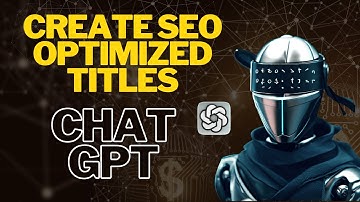 💰 How To Create SEO Optimized Blog Titles With Chat GPT