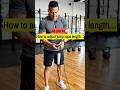 How to adjust jump rope length as per AI 😁