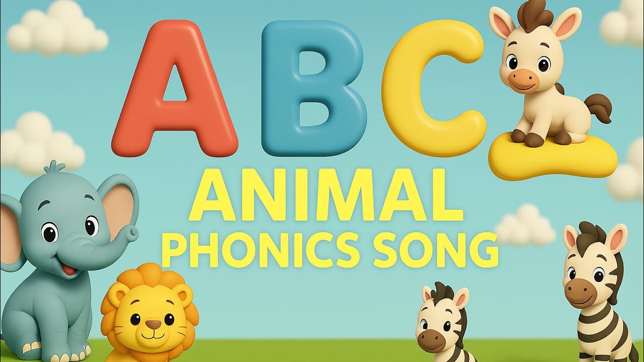 Abc | Sing, spell, and learn with ABC Playland’s Animal | ABC Phonics Song!🎶 