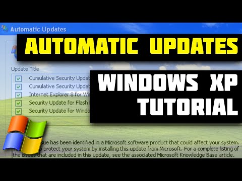 2026年のWindows XPで自動更新を有効にする方法！