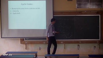 Cyclic codes by Dr  Anandhalli