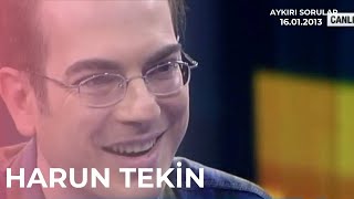 Harun Tekin: 'Yetmez ama evet' demedim, boykot ettim | AYKIRI SORULAR 16 01 2013