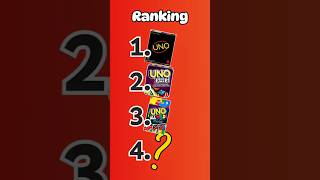 Tier List Versões Do Uno Parte 1