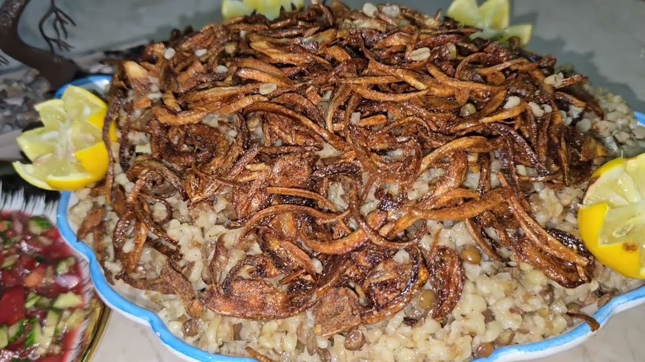 طريقة عمل مجدرة لا تفوتكم 💯