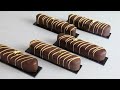 Barritas crujientes de Chocolate y Caramelo / Crunchy Chocolate Caramel Bars