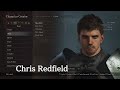 How to make chris redfield re5 dragons dogma 2 character creator