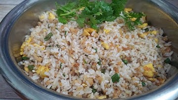 CƠM CHIÊN CÁ MẶN làm ngay tại nhà thơm ngon bao ăn no luôn, cách làm đơn giản chia sẽ cùng các bạn