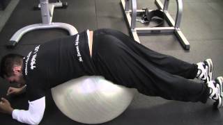 How to Do Reverse Hypers with a Swiss Ball