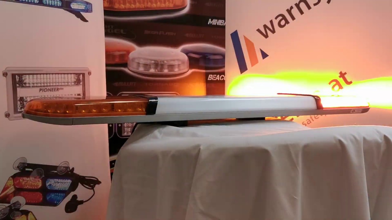 Instructor Air Warnlichtbalken ECE-R65 LED Klasse 2 gelborange