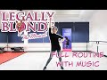 Legally blonde the musical dance  full routine with music  georgie ashford