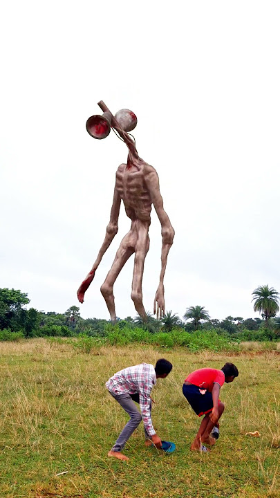 siren 🚨 head & To Boy 😱 #vfx #sirenhead #shorts